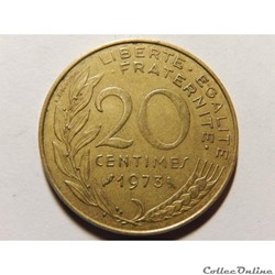 20 centimes Marianne 1973