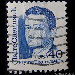Etats Unis 01921 Claire Chennault 40c de 1990