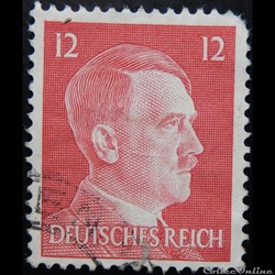 Allemagne Reich 00712 Adolf Hitler 12pf de 1942