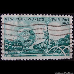 Etats Unis 00759 Rocket thrower et globe 5c de 1964