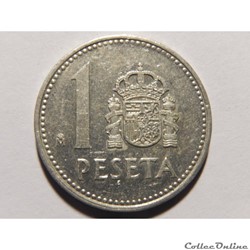 Espagne, 1 peseta de 1983