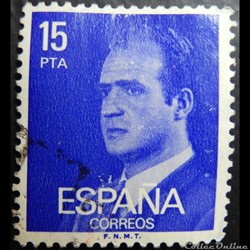 Espagne 02060 roi Juan Carlos I 15Ptas de 1977