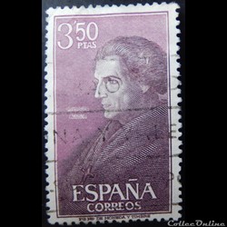Espagne 01445 José de Acosta 3.50Ptas de 1967