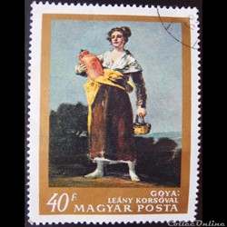Hongrie 01967 peinture de Goya 40f de 1968