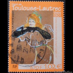 03421 Henri Toulouse Lautrec «Yvette Guilbert chantant» 1,02 € - 6 F 70 de 2001