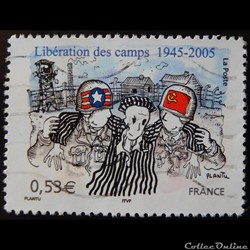 03781 Liberation des camps 1945 - 2005 0.53€