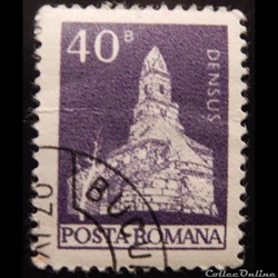 Roumanie 02761 Eglise romane de Densus 40 Bani de 1973