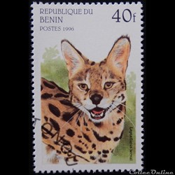 Bénin 00710AP Serval 40f de 1996