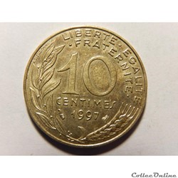 10 centimes Marianne 1997