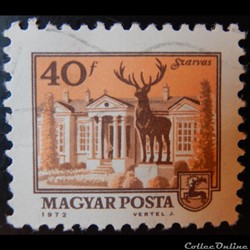 Hongrie 01558B Szarvas 40f de 1972