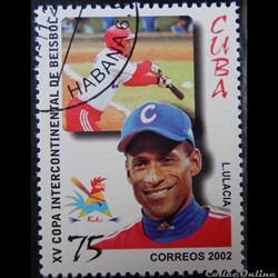 Cuba 04471 Base-Ball, L. Ulacia 75c de 2002