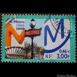 03292 Metro 1900-1999 3F - 0,46€