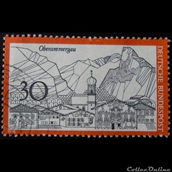 Allemagne RFA 00486 Oberammergau 30pf de 1970