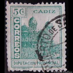 Espagne Cadiz CD0052 cathédrale de Cadiz 5c de 1938