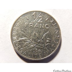 50 centimes Semeuse 1984