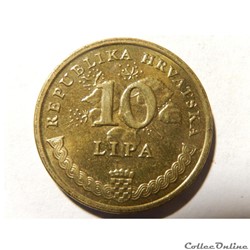 Croatie, 10 Lipa