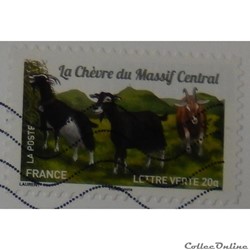 AA01099 la chèvre du Massif Central 20g de 2015