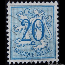 Belgique 00841 lion debout 20c de 1951