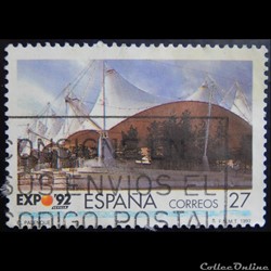 Espagne 02784 Expo'92 de Séville 27Ptas de 1992