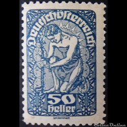 Autriche 00202 mythologie 50H de 1919