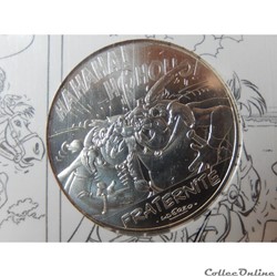10 euros, Astérix et fraternité Belges 2015