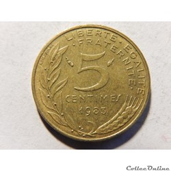5 centimes Marianne 1983