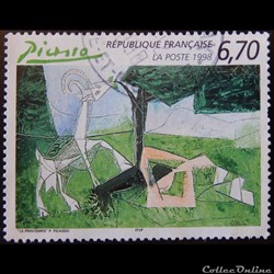 03162 Picasso «Le printemps» 6F70 de 1998