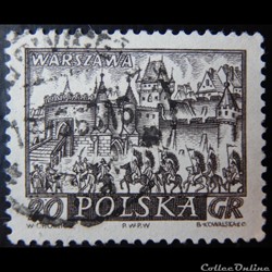 Pologne 01054 Varsovie 20Gr de 1960