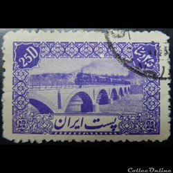 Iran 00686 Pont ferroviaire 25D de 1944