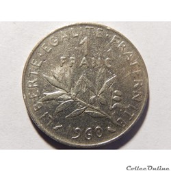 1 franc semeuse 1960