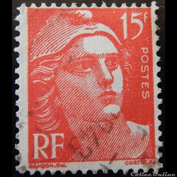 00813 Marianne de Gandon 15 F rouge