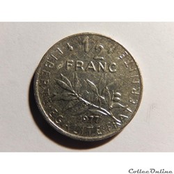 50 centimes Semeuse 1977