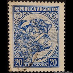 Argentine 00511 élevage de bovins 20c de 1951