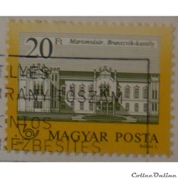 Hongrie 03111 château de Brunszvik, Martonvasar 20f de 1987