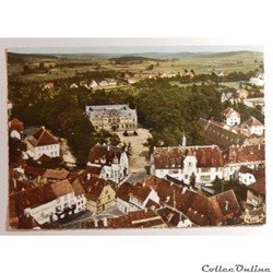 CPA de Bouxwiller, vue aérienne, Bas-Rhin