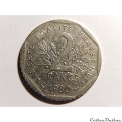 2 Francs Semeuse 1980