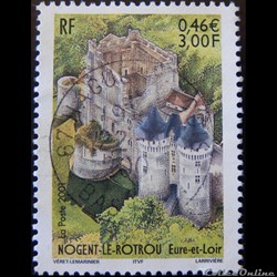 03386 Château de Nogent le Rotrou Eure et Loire 0,46 € - 3,00 F de 2001