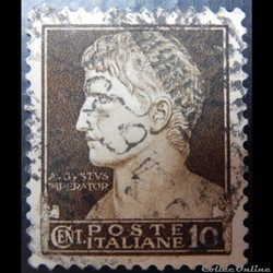 Italie 00226 buste de l'empereur Auguste 10c de 1929