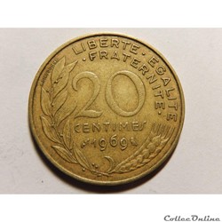 20 centimes Marianne 1969