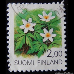 Finlande 01066 anémone sylvie 2M de 1990