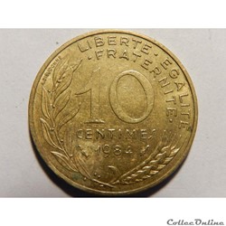 10 centimes Marianne 1984