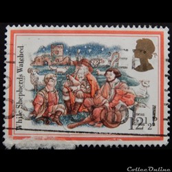 Royaume-Uni 01062 alors que les bergers regardaient 12 1/2p de 1982