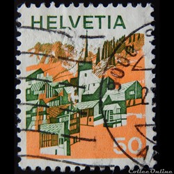 Suisse 00939 Ernen (Wallis) 50cts de 1973