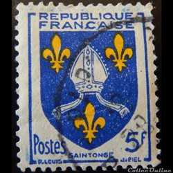 01005 Blason de Saintonge 5F