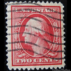 Etats Unis 00168 George Washington 2c de 1908