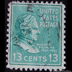 Etats Unis 00383 Millard Fillmore 13c de 1938
