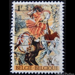 Belgique 01426 fondation de l'école du peuple 1F de 1967