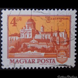 Hongrie 02310 Esztergom 4ft de 1973