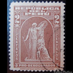 Pérou B0355 John Ward 2c de 1938