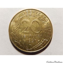 20 centimes Marianne 1997